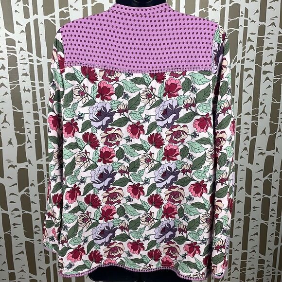 Matilda Jane Once Upon a Time Dusk Dawn Floral Top Style Number 22610T size M - Picture 7 of 9